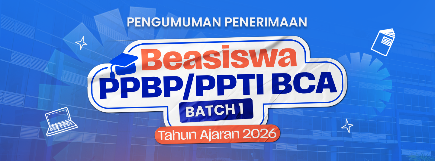 PENGUMUMAN PENERIMA BEASISWA PPBP/PPTI BCA TAHUN AJARAN 2026 (Pendaftaran Batch 1)